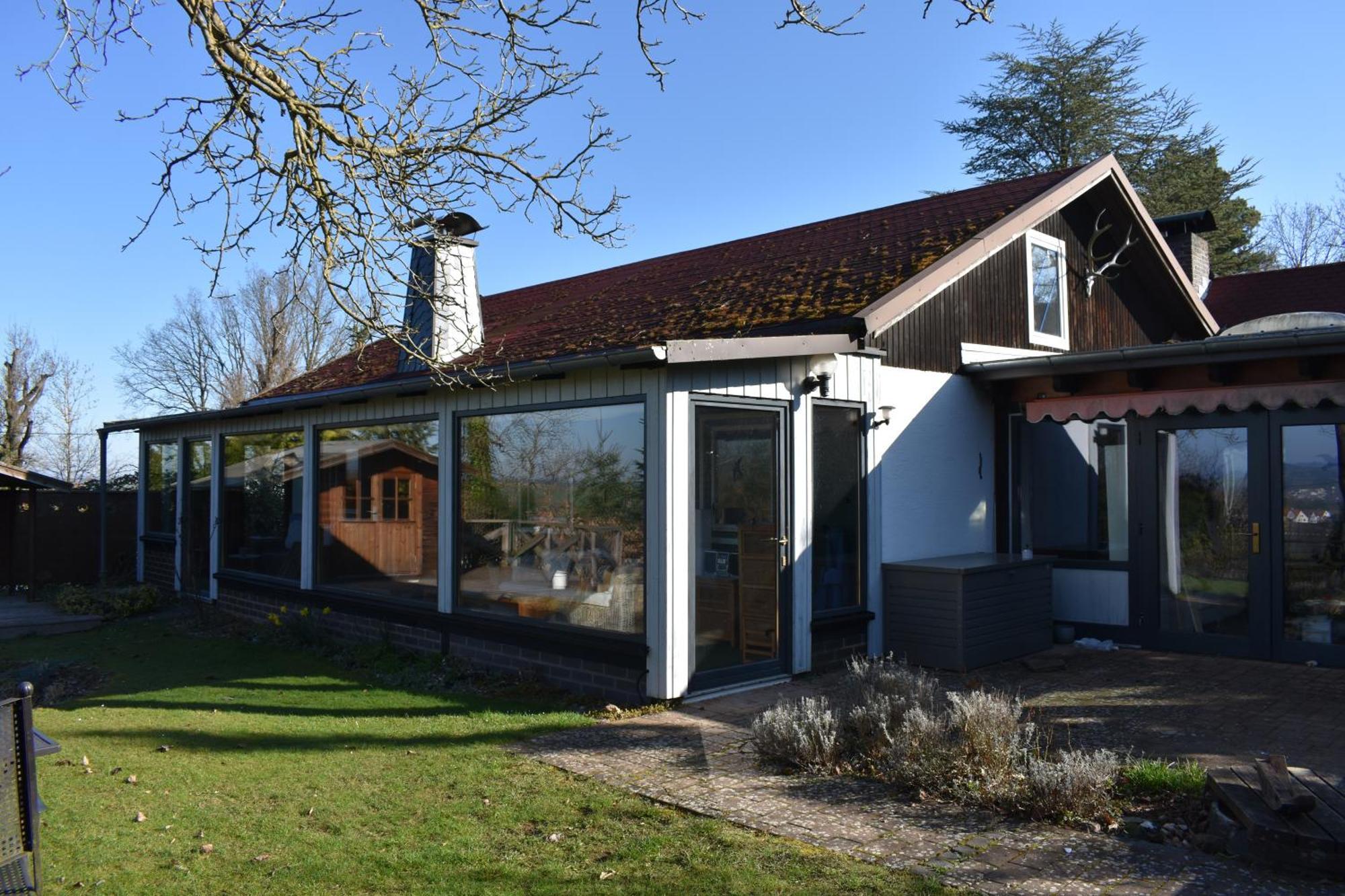 Ferienhaus Bella Vista Edersee Vöhl エクステリア 写真